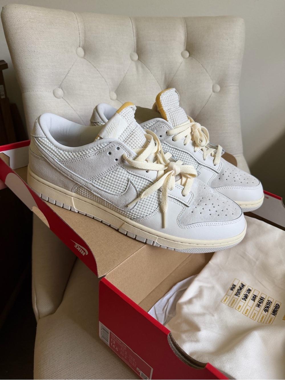 Nike Dunk Low Phantom Light Bone Sail